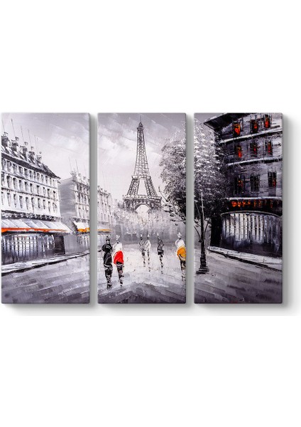 Paris Sokaklarında Tablosu