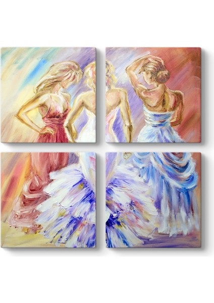 Three Beautiful Womens Tablo