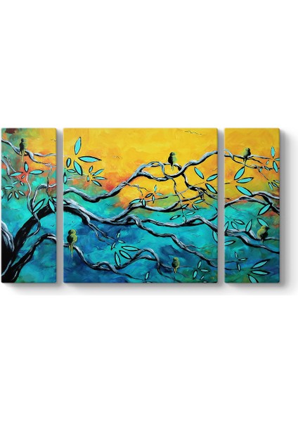 Ağaç Dallarında Kuşlar Tablosu