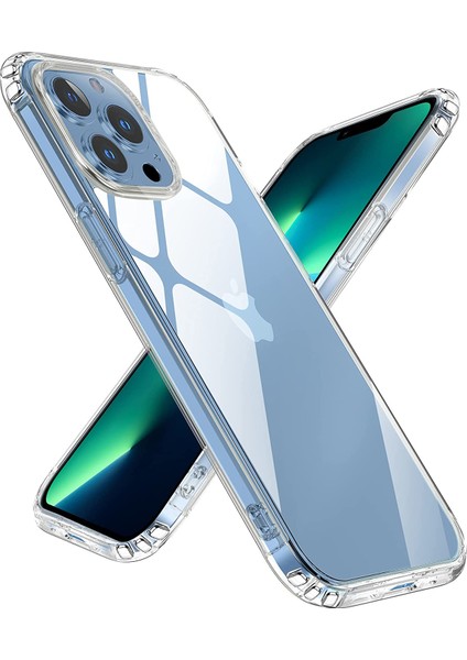 Apple iPhone 13 Pro Kılıf A+ Şeffaf Lüx Süper Yumuşak 0.3mm Ince Slim Silikon