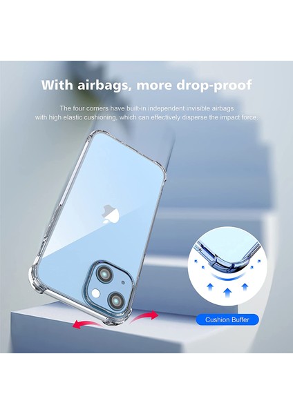 Apple iPhone 13 Pro Kılıf Darbe Emici Anti Shock Şeffaf fırsatları