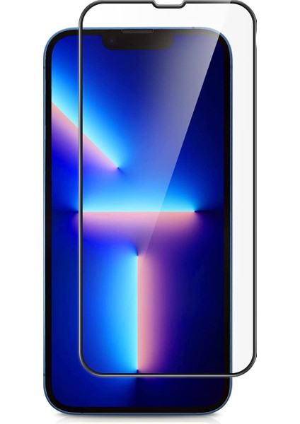 Apple iPhone 13 Tam Kaplayan Fiber Nano Ekran Koruyucu Cam