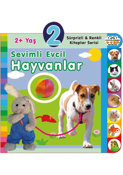 0-6 Yaş Yayınları 2 + Yaş Sevimli Evcil Hayvanlar