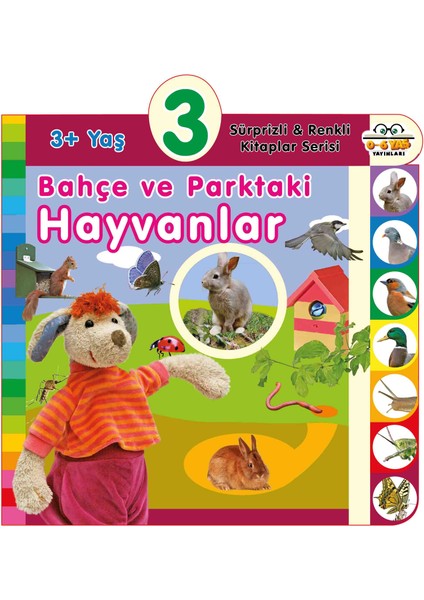 0-6 Yaş Yayınları 3 + Yaş Bahçe ve Parktaki Hayvanlar