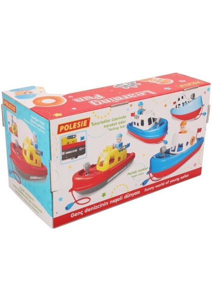 Sahil Güvenlik Teknesi Karabiner 30 cm - POL-89168