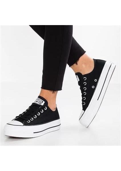 Chuck Taylor All Star Lift Kadın Siyah Sneaker 560250C