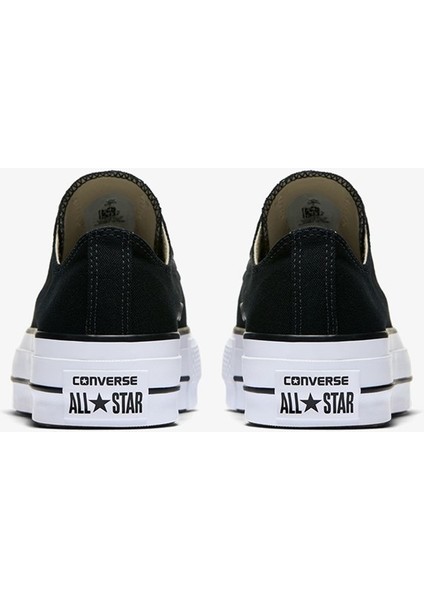 Chuck Taylor All Star Lift Kadın Siyah Sneaker 560250C fırsatları