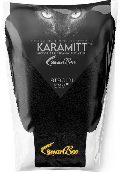 Karamitt Mikrofiber Yıkama Eldiveni