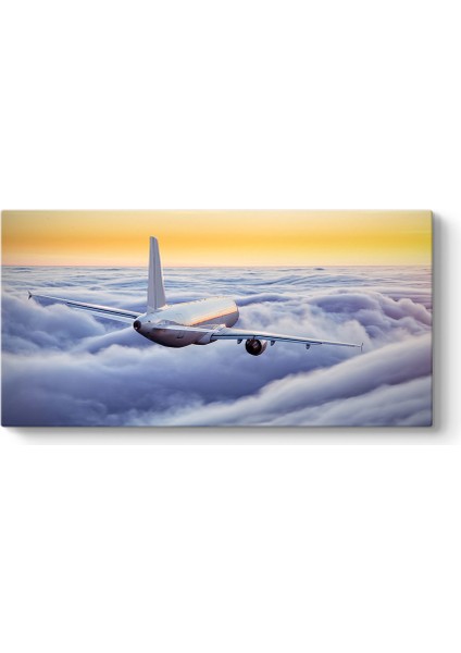 Bulutlar Üstünde Uçak Tablosu