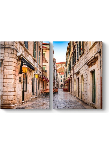 Dubrovnik Sokakları Tablosu