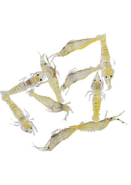 10 Yumuşak Plastik Karides (Yurt Dışından)