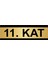 11. Kat 5 x 20 cm Metal Yönlendirme Levhası 1