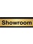 Showroom 5 x 20 cm Metal Yönlendirme Levhası 1