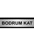 Bodrum Kat 5 x 20 cm Metal Yönlendirme Levhası 1