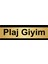 Plaj Giyim 5 x 20 cm Metal Yönlendirme Levhası 1