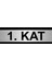 1. Kat 7 x 20 cm Metal Yönlendirme Levhası 1