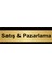 Satış&pazarlama 7 x 20 cm Metal Yönlendirme Levhası 1