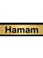 Hamam 10 x 20 cm Metal Yönlendirme Levhası 1