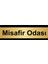 Misafir Odası 7 x 20 cm Metal Yönlendirme Levhası 1
