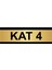 Kat 4 7 x 20 cm Metal Yönlendirme Levhası 1