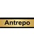 Antrepo 7 x 20 cm Metal Yönlendirme Levhası 1