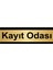 Kayıt Odası 10 x 20 cm Metal Yönlendirme Levhası 1
