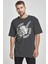 Sörf Kurukafa Oversize Antrasit Kısa Kollu Erkek T-Shirt 1