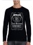 Metallica Jack Logo Bisiklet Yaka Siyah Uzun Kollu Penye Erkek T-Shirt 1