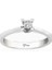 0.35CT Pırlanta Tektaş Yüzük - 14K 2