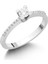 0.21CT Pırlanta Tektaş Yüzük - 18K 1
