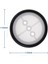 29MM Mini Rubber Tekerlek 2mm Mil Uyumlu Robot Oyuncak Wheel 1