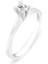 0.09CT Pırlanta Tektaş YÜZÜK-14K 1
