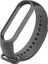 Xiaomi Band Için Saf Renk Silikon Kayışı 6 Koyu Gri (Yurt Dışından) 2