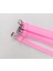 Bileklik 5 li Silikon Pembe 08 mm Ayarlanabilir Charm Takılabilen Bileklik 3