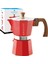 Milano Moka Pot Kırmızı 6 Cup 275 ml 1