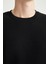 Erkek Siyah Bisiklet Yaka Regular Fit Sweatshirt 4