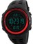 Skmeı 1251 50M Su Geçirmez Spor Watch Dijital Izle (Siyah Kırmızı) (Yurt Dışından) 1