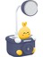 LED Mini Masa Lambası Öğrenci Yurdu Kalem Tutucu ile Keskin Kalem (103 Sessiz Mavi) (Yurt Dışından) 1