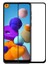 Samsung Galaxy A21S Full Kapatan Fiber Nano Ekran Koruma Siyah 1