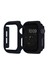 Apple Watch 1 2 3 4 5 38MM Ekran Koruyucu Full Glue Gard Renkli Siyah 1