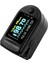 Siyah Pulse Oximetre Kalp Atış Hızı Kan Oksijen Bilgisi Ölçüm Cihazı Kılıflı Oximeter 1