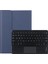 Bluetooth Klavye + Dokunmatik Yüzey ve Tutucu ile Lenovo Tab E10 Için Tutucu Mavi (Yurt Dışından) 1