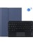 Bluetooth Klavye + Dokunmatik Yüzey ve Tutucu ile Lenovo Tab E10 Için Tutucu Mavi (Yurt Dışından) 2