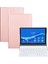 AM11 Bluetooth Klavye Koruyucu Deri Kılıf Altın Gül (Yurt Dışından) 1