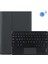 DY-P10-C Bluetooth Klavye Koruyucu Deri Kılıf Siyah (Yurt Dışından) 2