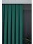 Petrol Mavisi Düz Renk Pileli Petek Dokulu Fon Perde, 1/2,5 Normal Pile, Tek Kanat 90 x 240 cm cm 2