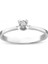 0.11CT Pırlanta Tektaş YÜZÜK-18K 2