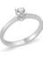 0.24CT Pırlanta Tektaş Yüzük - 18K 1