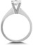 0.41CT Pırlanta Tektaş Yüzük - 14K 2