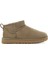 Açık Kahve Kadın Bot 1116109 Ugg W Classic Ultra Mini Antilope (Koyu Naturel) 1